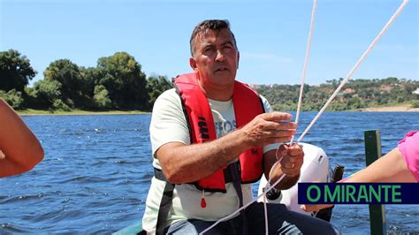 O MIRANTE Andar de barco à vela no rio Tejo em Constância