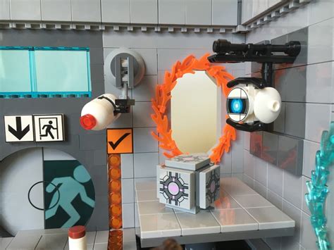 Lego Ideas Product Ideas Portal 2 Testing Chamber Revisited