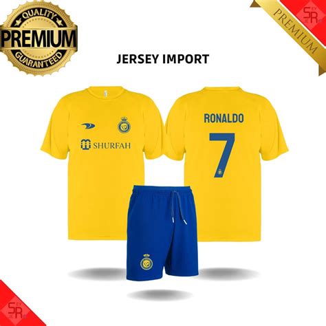 Jual Jersey Ronaldo Al Nassr Shurfah Fantasy 2022 2023 Baju Sepak Bola Cr7 Cristiano Shopee