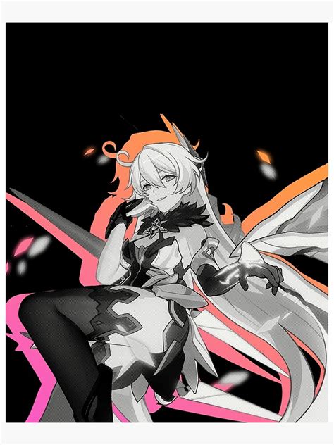 Honkai Impact 3rd Kiana Herrscher Of The Void Graphic Canvas Print