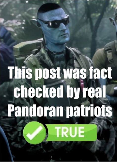 Real Pandoran Patriots Avatar Film Know Your Meme