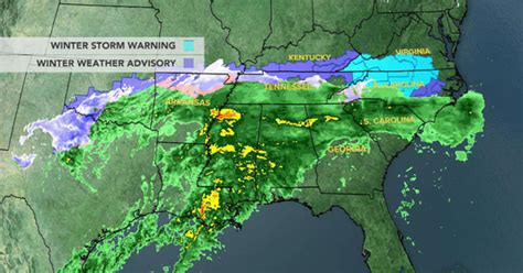 Governors In Southern States Declare Emergencies Ahead Of Winter Storm