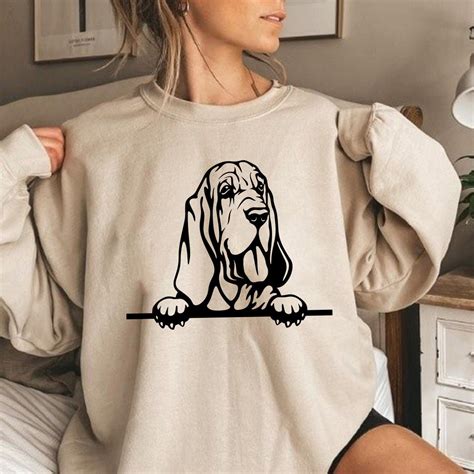 Bloodhound Sweatshirt Bloodhound Owner Sweatshirt Animal Love My Boy