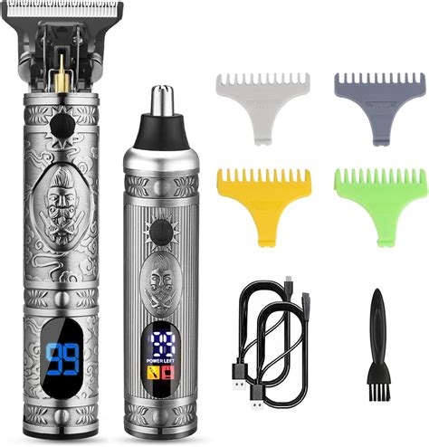 Hatteker Hair Clipper For Men Professional Zero Gapped