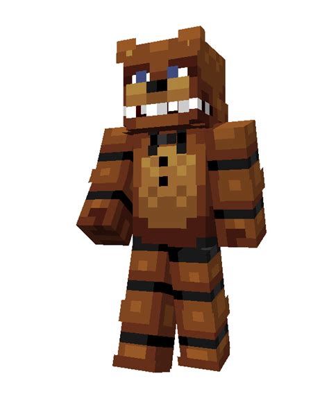 Five Nights At Freddy Minecraft Skins Layout