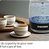 Amazon Chefman Electric Kettle 1 8L 1500W Hot Water Boiler Removable Lid For Easy