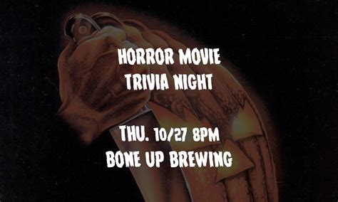 Horror Movie Trivia Night [10/27/22]