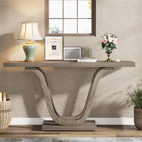 Console Table, 55 Inch Farmhouse Sofa Table Hallway Table – MecaWorks – EGYPT