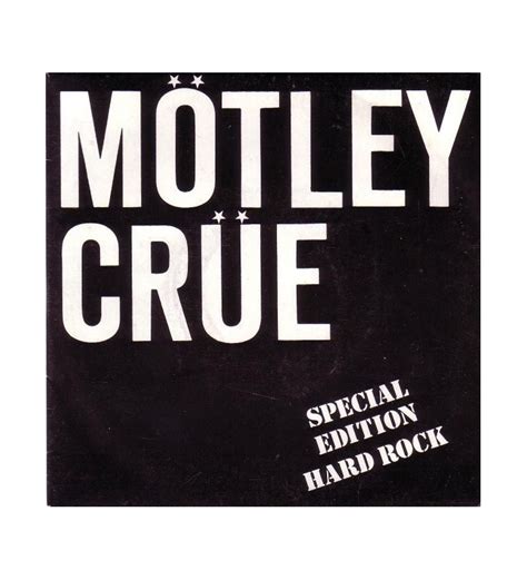 MöTLEY CRüE Special Edition Hard Rock 7 PROMO