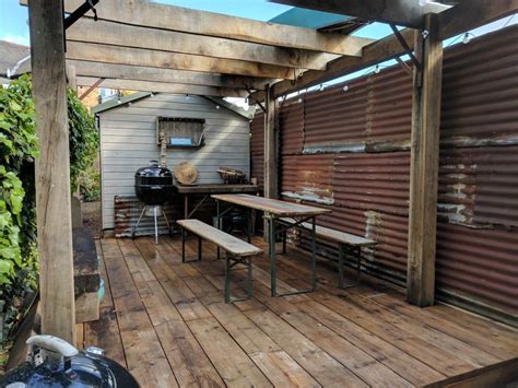 Diy How To Build Decking With Scaffold Boards Artofit