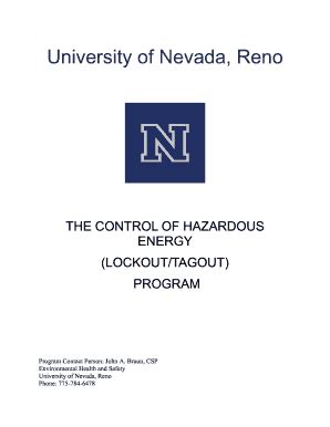 Fillable Online Unr The Control Of Hazardous Unr Fax Email Print