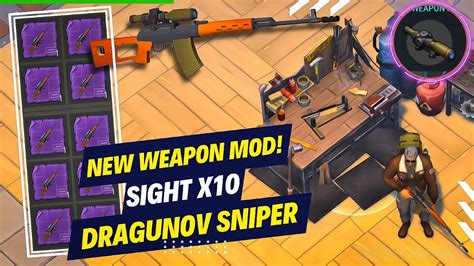 This Is Op Got A New Weapon Mod For The Dragunov Sight X Last