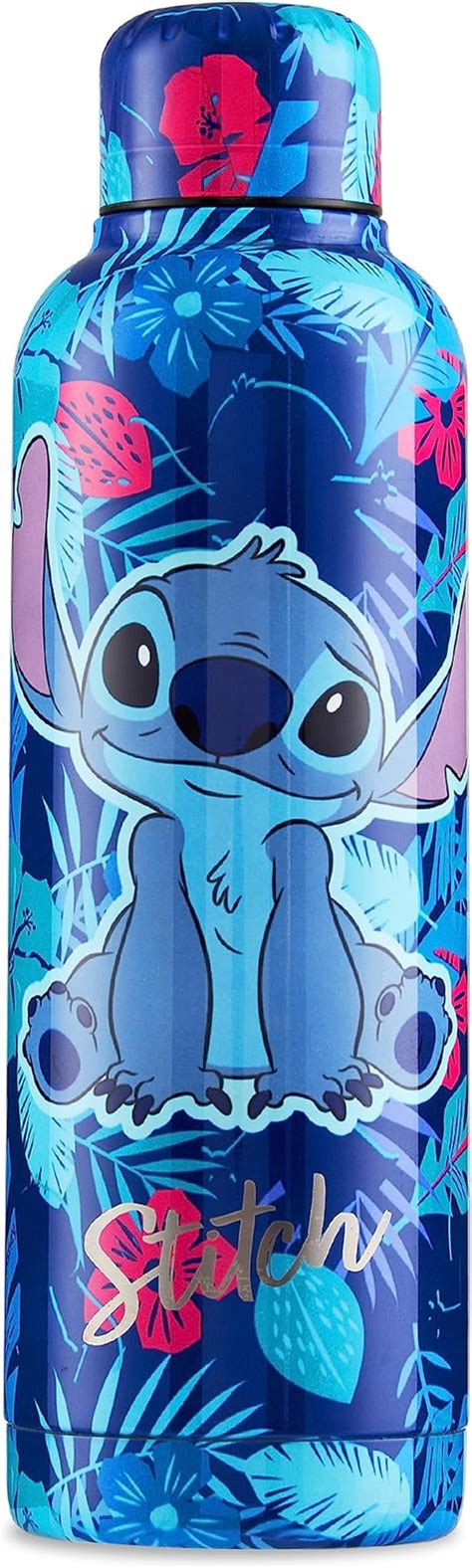 Amazon Disney Stitch Insulated Water Bottle 515ml Stainless