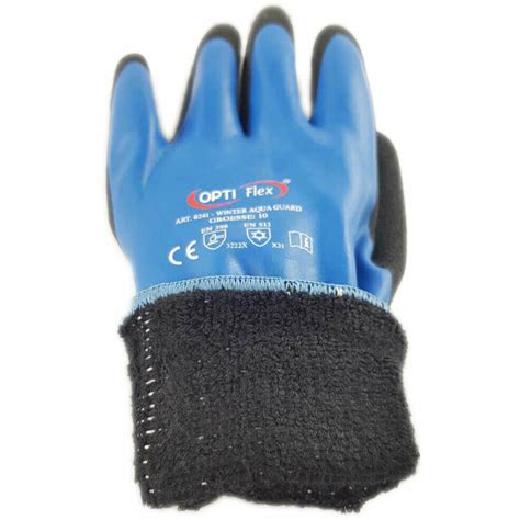 Arbeitshandschuhe Winter Handschuhe Wasserdicht Thermo Latex Handschuh