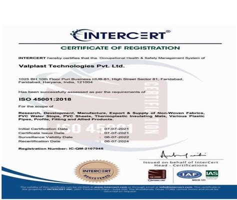 Valplast Technologies Private Limited Manufacturer From Faridabad