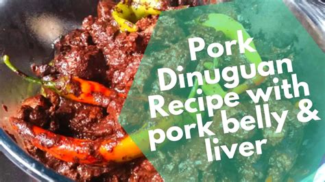 1 ingredient that will make you cringe to make this Pork Dinuguan recipe