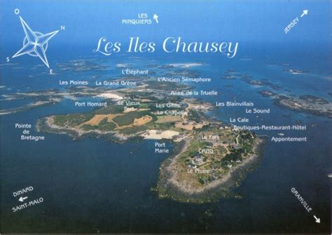 Les îles Chausey Cotentine