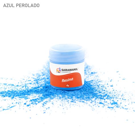 Azul Perolado Saramanil Corantes