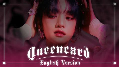 G I DLE Queencard ENGLISH VERSION Vocal Cover YouTube