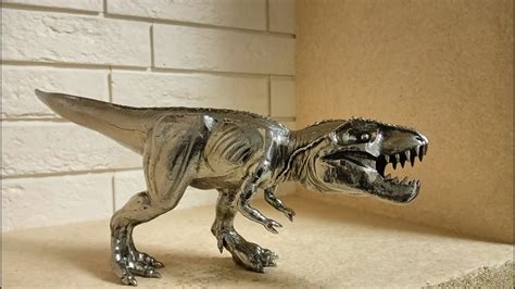 Тираннозавр из металла своими руками! - YouTube