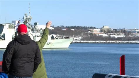 Royal Canadian Navy ships leave Halifax to join NATO in Baltic mission - Halifax | Globalnews.ca