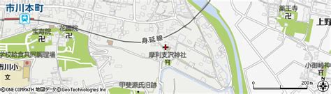 山梨県西八代郡市川三郷町市川大門7の地図 住所一覧検索｜地図マピオン