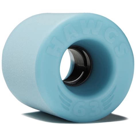 Hawgs Doozies 78a Stone Ground Longboard Wheels Blue 63mm Ccs