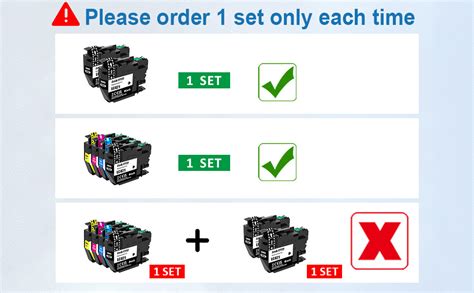 Shuolei Lc Lc Cartucce Compatibili Con Brother Lc Lc Xl