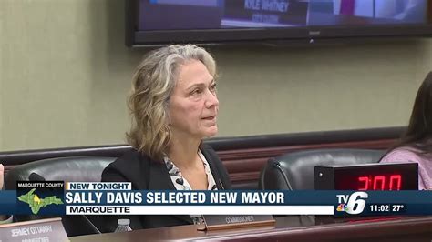 Marquette City Commission Selects Sally Davis As Mayor Jessica Hanley