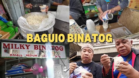 Milky Binatog Sa Maharlika Livelihood Center Baguio Vlog Series 21