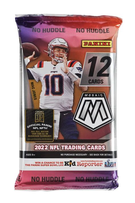 Panini Mosaic No Huddle Football Pack Da Card World