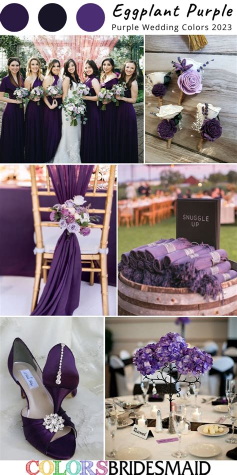 Best 8 Purple Wedding Color Scheme For 2023 Colorsbridesmaid