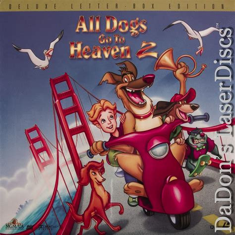 All Dogs Go To Heaven 2 Laserdisc Rare Laserdiscs Ac 3 Dolby Digital