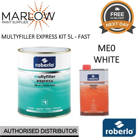 Roberlo Me Multyfiller Express Primer Kit Ltr With P Hardener