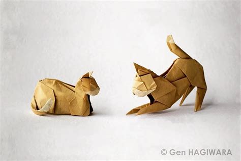 I’m Feline Good about Showing You these Fantastic Origami Cats