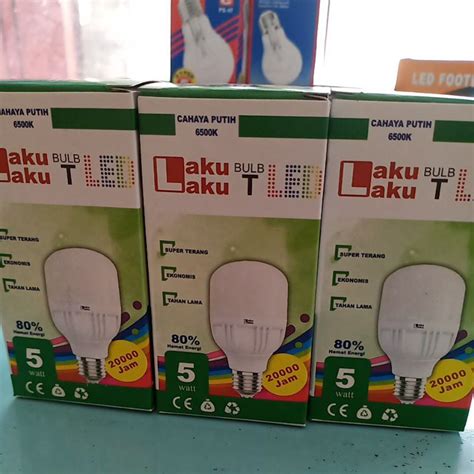 Jual Laku Laku Led Bulb 5 Watt Shopee Indonesia