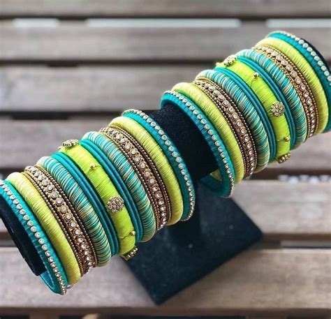 Beautiful Silk Thread Bangles Design To Enchant Everyone Silk Thread