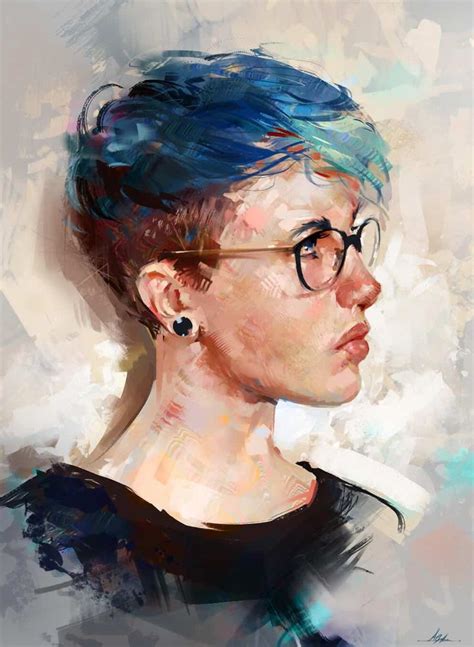 How To Paint These 21 Digital Portraits Step By Step Digital