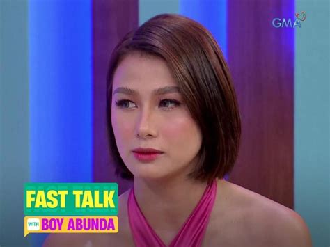 Fast Talk With Boy Abunda Liezel Lopez Talks About Balancing Love And