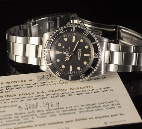 ROLEX SUBMARINER METER FIRST REF 5513 BOX PAPER Romain Réa