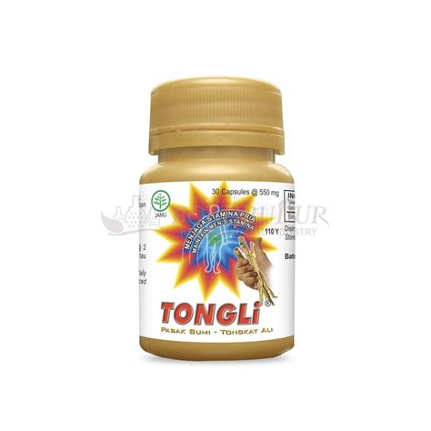 TONGLI 30 Kapsul || POM TR 042339151 — PT Industri Jamu Borobudur