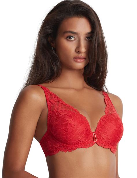 Aubade Flowermania Shoulder Plunge Bra Belle Lingerie Aubade