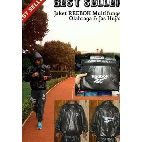 Jual Promo Akhir Tahun Jas Hujan Jaket Sauna Reebok Jumbo Xxxl Kode