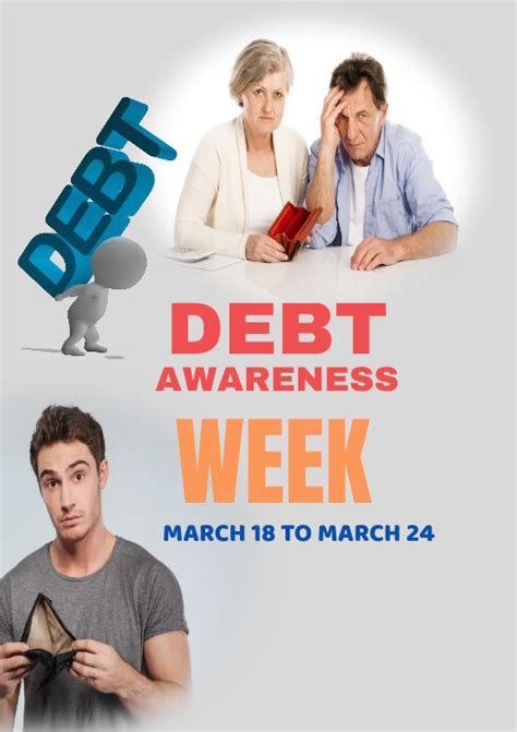 Debt Awareness Week A1 Template Postermywall