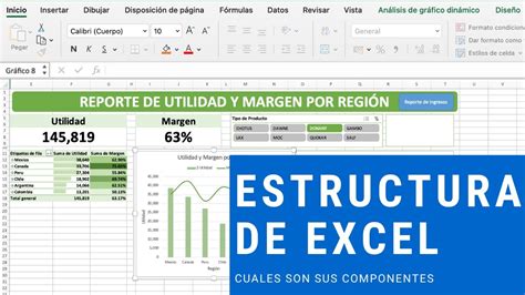 Estructura De Microsoft Excel Youtube