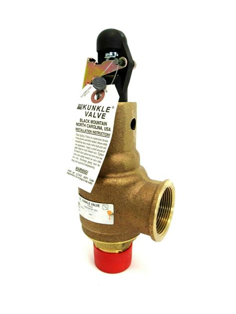 NEW KUNKLE VALVE 6010GFM01 LM RELIEF VALVE 1 1 4 6010GFM01LM0030 SB