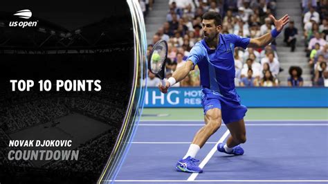 Novak Djokovic Top 10 Points 2023 US Open VCP Tennis