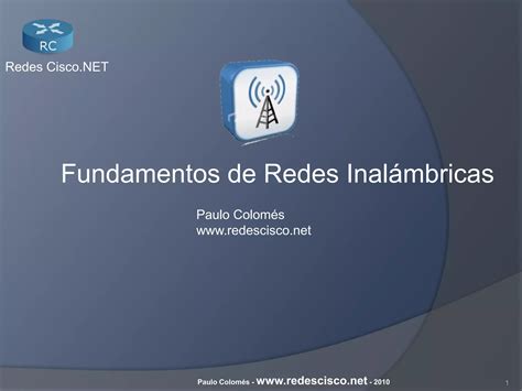 Fundamentos De Redes Inal Mbricas Ppt