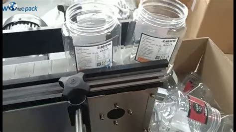 Fully Automatic Bottle Labeling Machine For 2 Sides YouTube