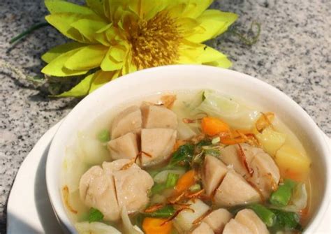 Resep Sayur Sop Bakso Oleh Dinda Arya Setyarini Dapur Kenda Cookpad